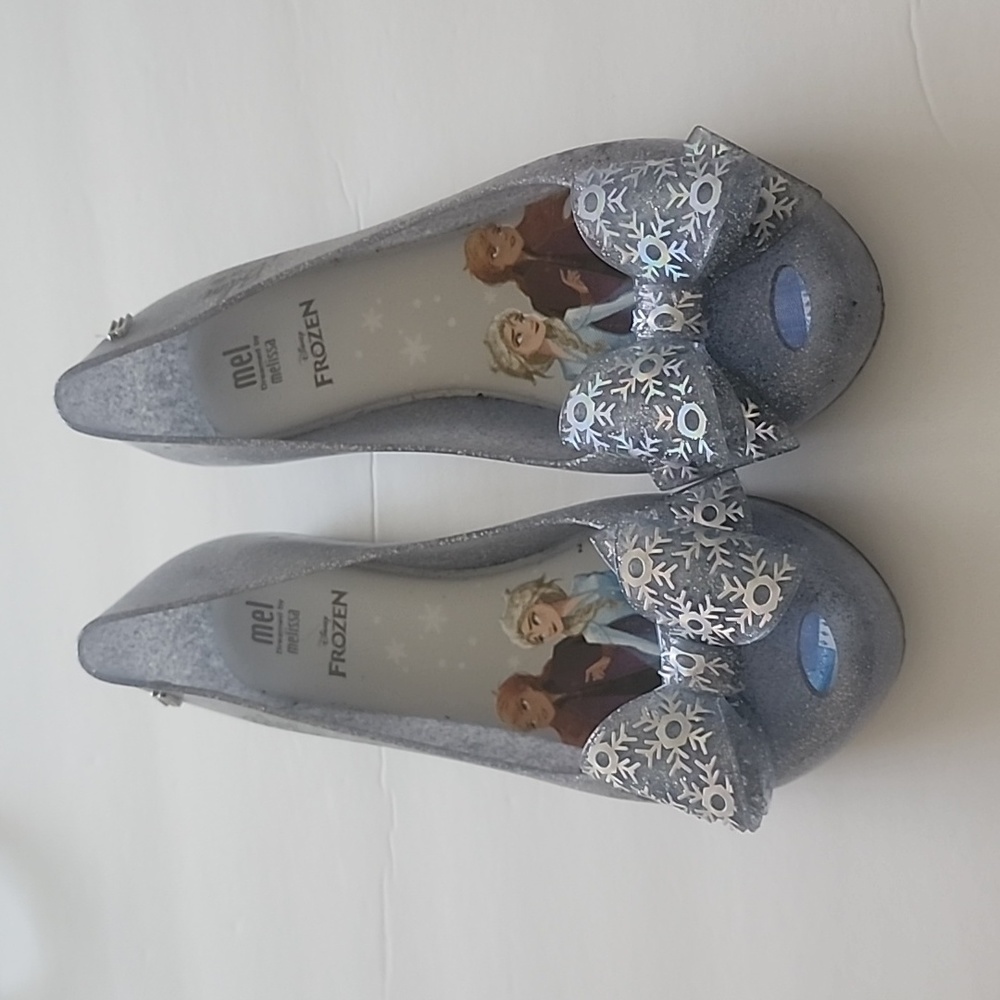 Melissa shoes for girls,  size 3 ,light blue
